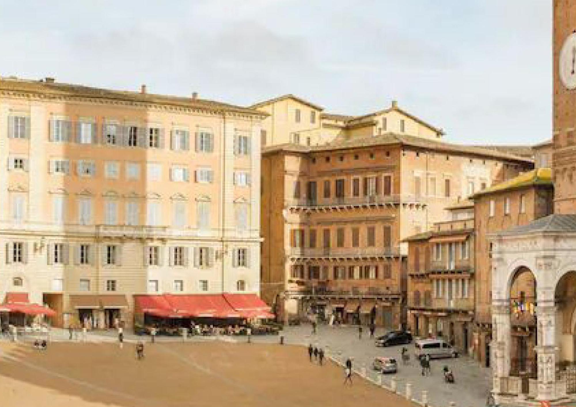 The Balcony Suite - Affaccio Su Piazza Del Campo Сиена Екстериор снимка